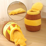 Cozy Cat Bed House - Honey Jar Shape (7)