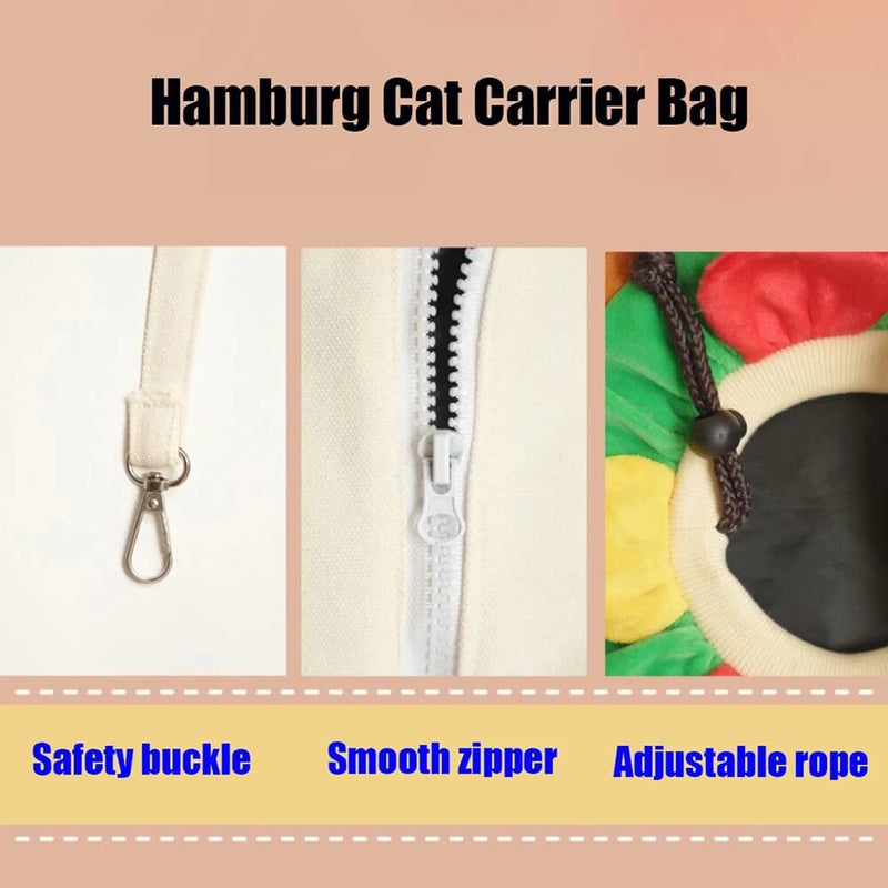 Cozy Hamburg Soft Pet Carrier Bag Beige (5)