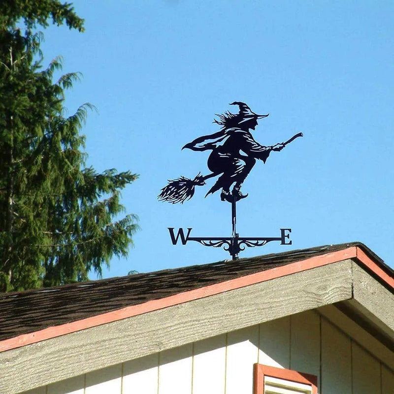 Garden Wind Vane – Witch, Dog, Sailboat, Eagle, Rooster