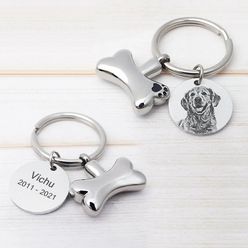 Personalized Pet Urn Keychain