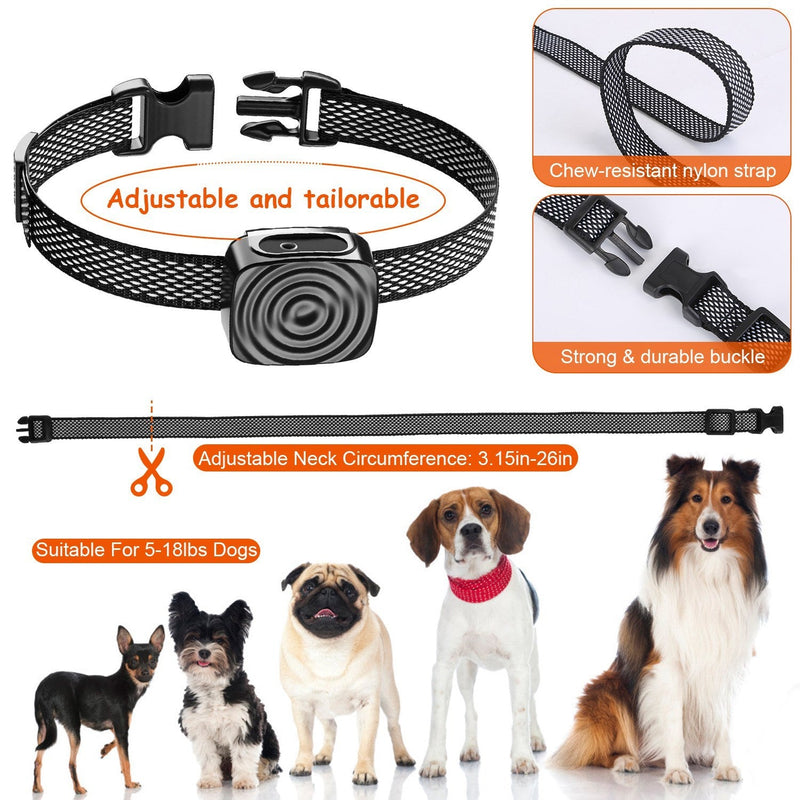 Anti Bark Dog Collar for Small Dogs No Shock Dog Training - Petscia store