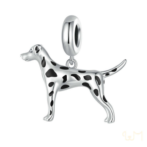 Charm for Dalmatian Charm Bracelet 925 silver - Petscia store