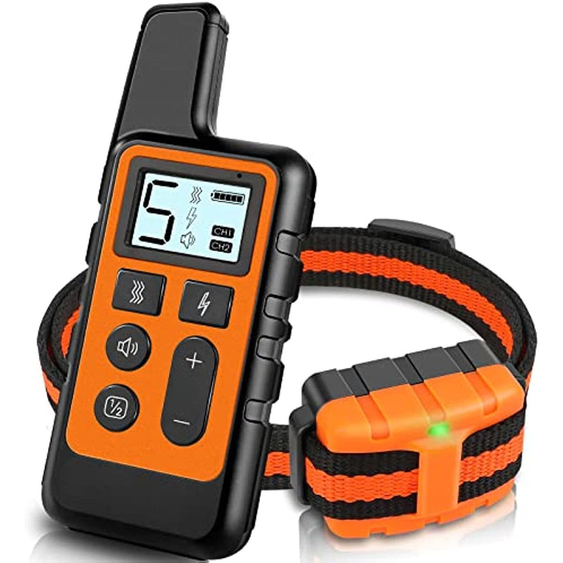 Waterproof shock collar for dog training