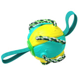 Interactive Pet Toy, Foldable Ball, Molar Toy.