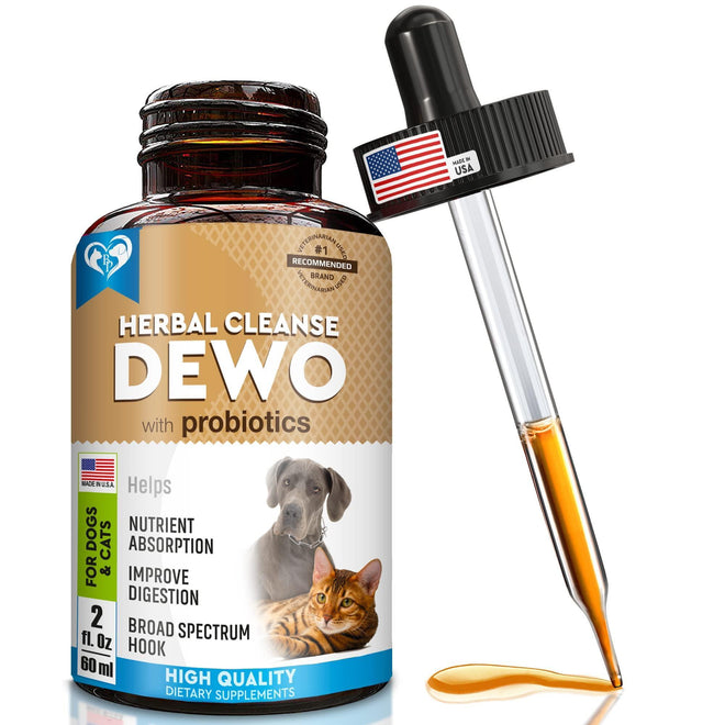 Natural worm probiotic for pets