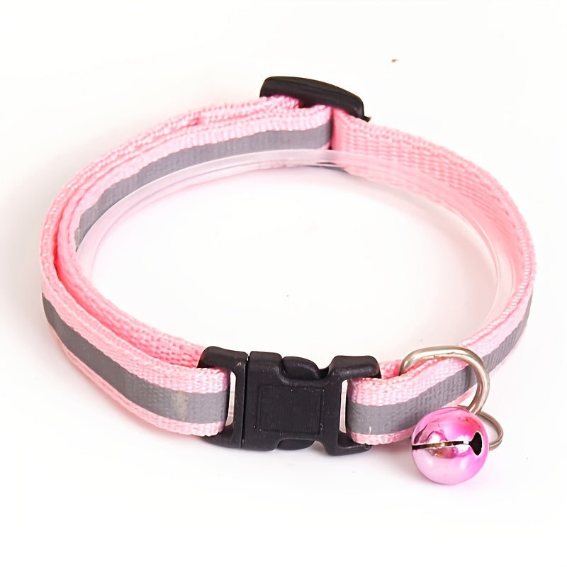 Adjustable nylon collar for dogs and cats