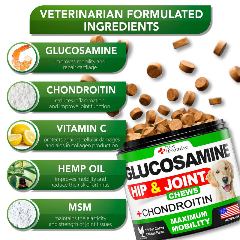 Glucosamine & Chondroitin Chews for Dogs