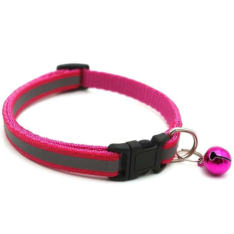 Adjustable nylon collar for dogs and cats