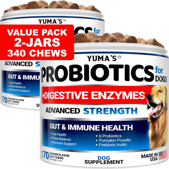 Yuma's Probiotics & Digestive Enzymes for Dogs