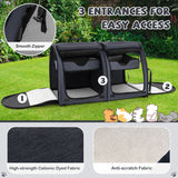 Double Compartment Pet Carrier