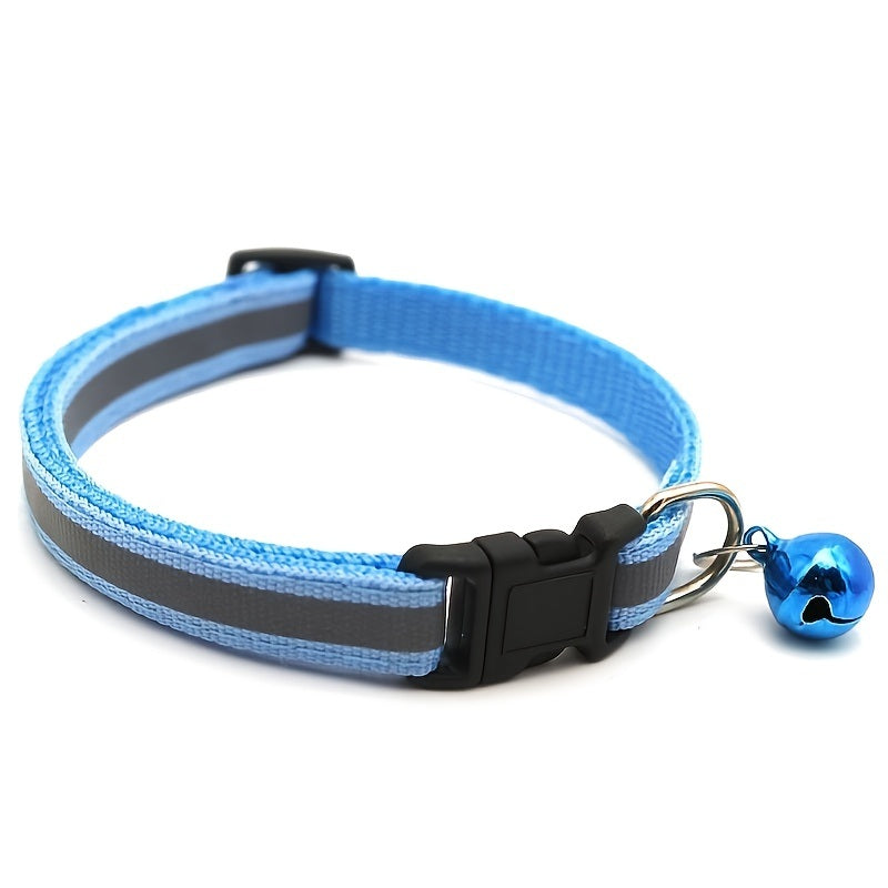 Adjustable nylon collar for dogs and cats