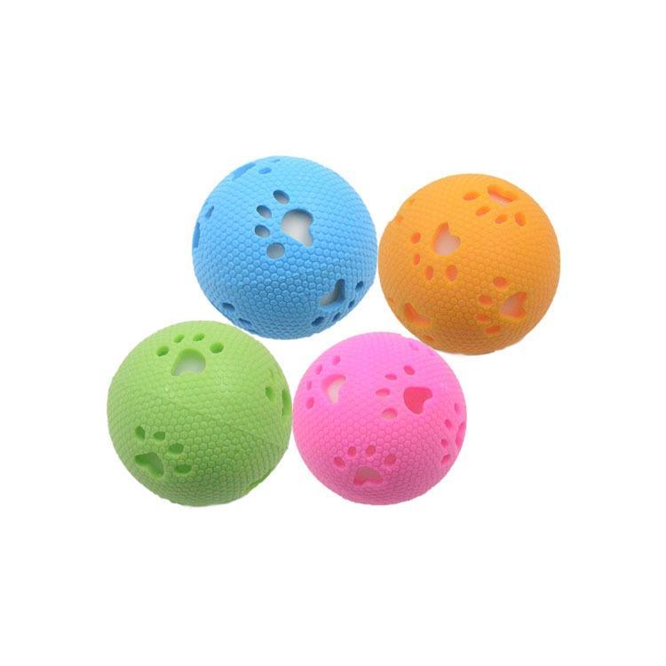 Pet Rubber Ball Durable Interactive Dog Training Toy