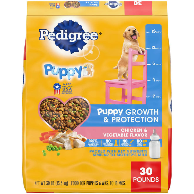 Pedigree Puppy Growth & Protection Chicken & Vegetable Flavor