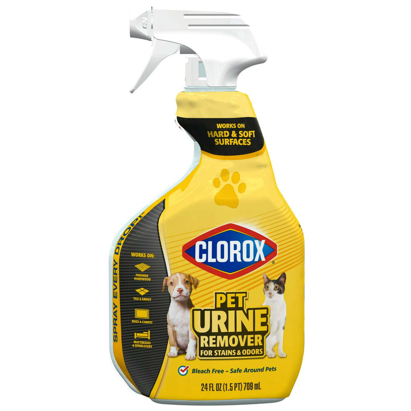 Clorox Pet Urine Remover Spray for Stains and Odors