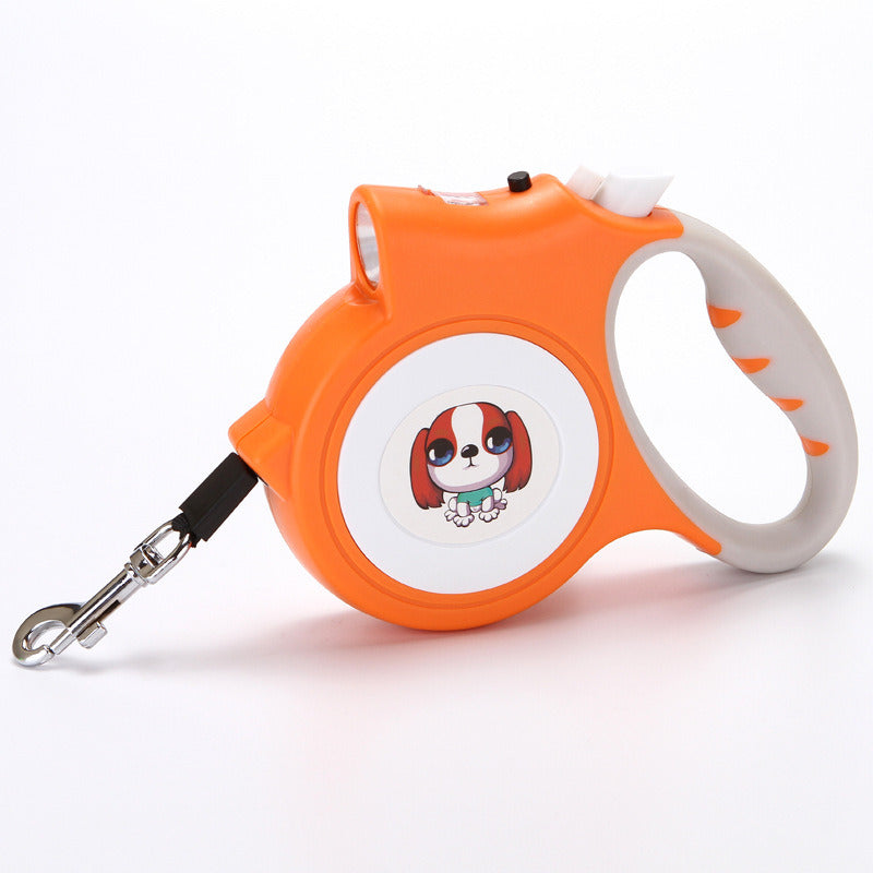 Retractable Dog Leash with Non-Slip Handle for Dogs