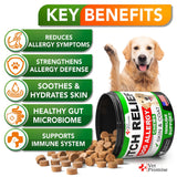 Dog itch and allergy relief,itchy skin treatment