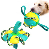 Interactive Pet Toy, Foldable Ball, Molar Toy.