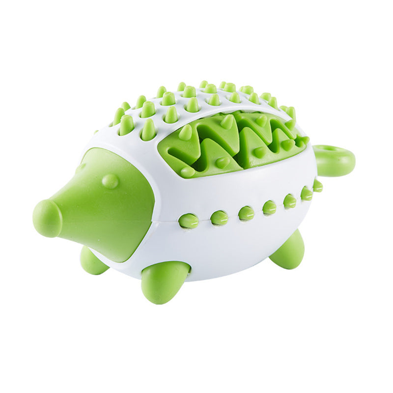 Toothbrush teether for dogs with snack holder