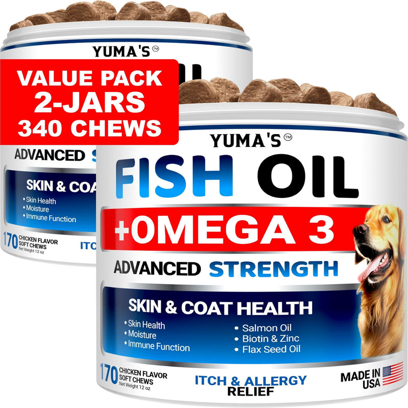 Yuma's Omega 3 Fish Oil Chews for Dogs