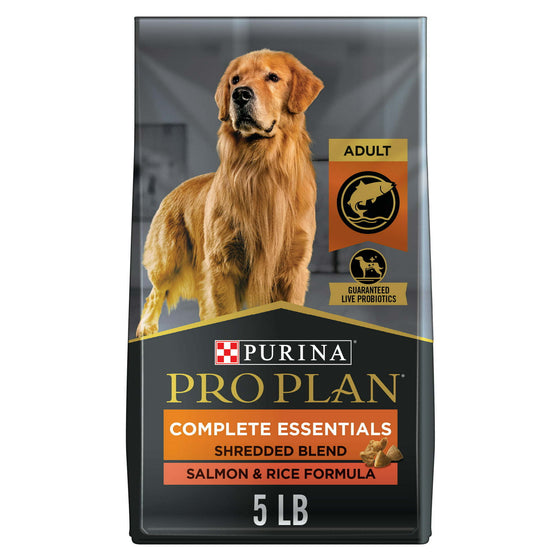 Purina Pro Plan Dog Blend Shredded Salmon, 5 lb Bag