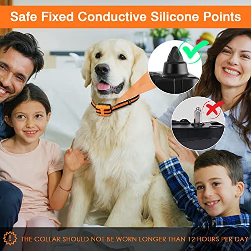 Waterproof shock collar for dog training