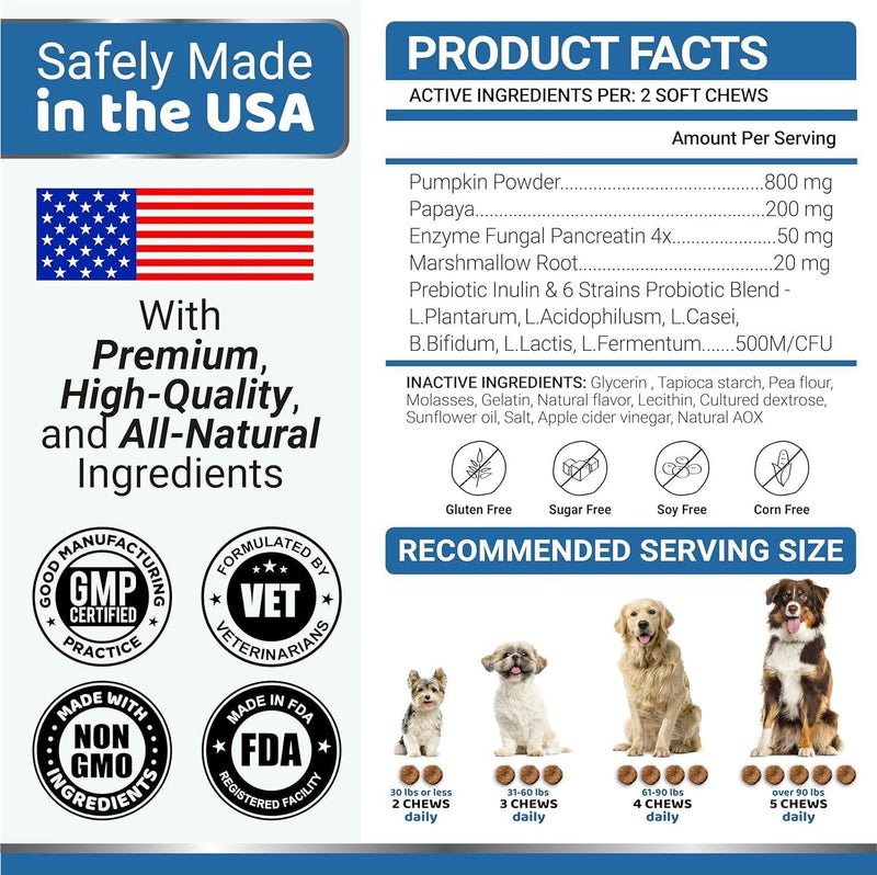 Yuma's Probiotics & Digestive Enzymes for Dogs