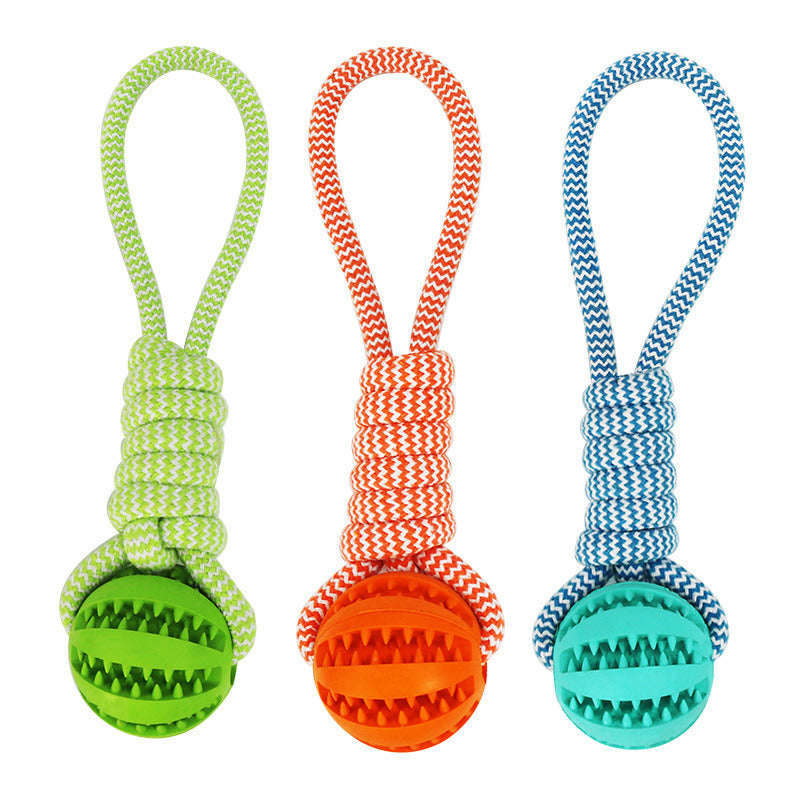 Hemp Rope Interactive Balls for Teeth Cleaning