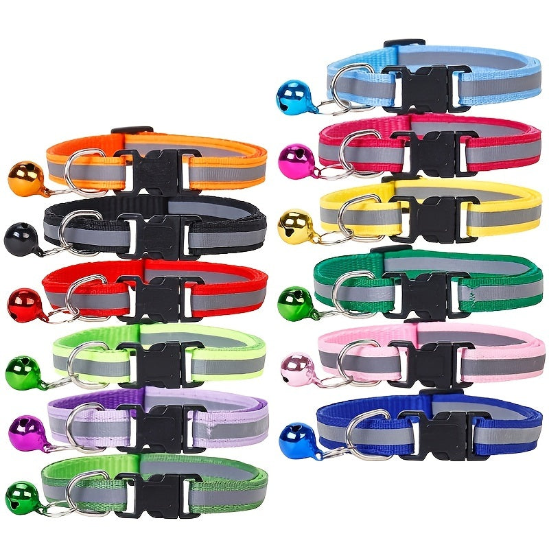 Adjustable nylon collar for dogs and cats