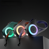 Leash Light Retractable Pet