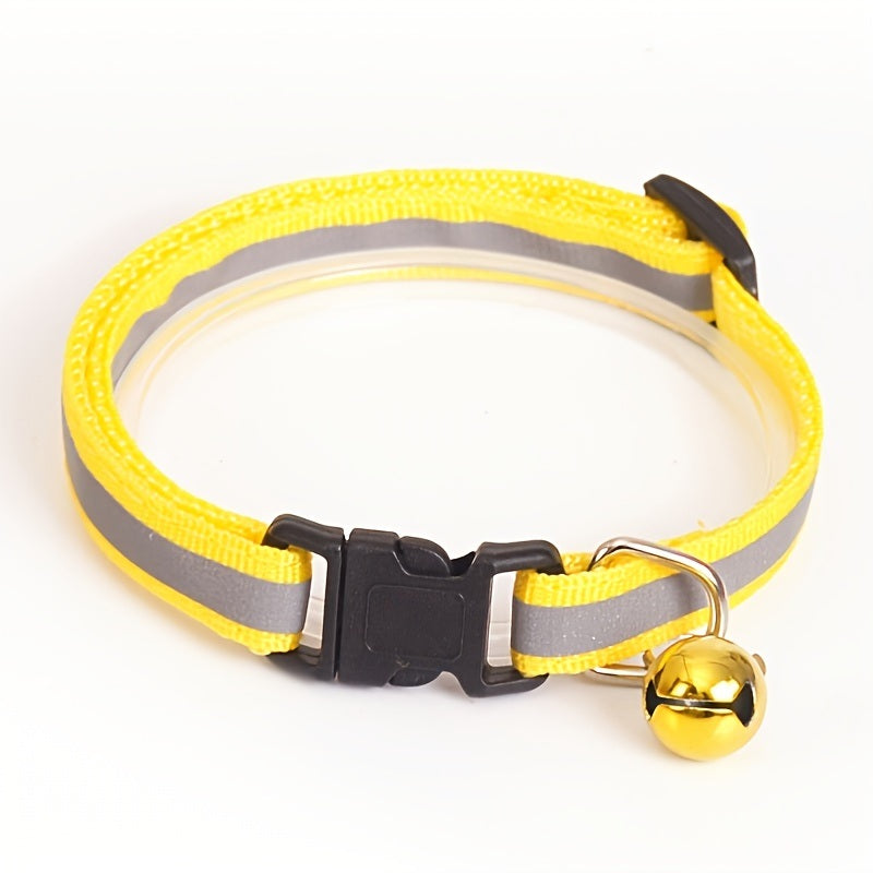 Adjustable nylon collar for dogs and cats