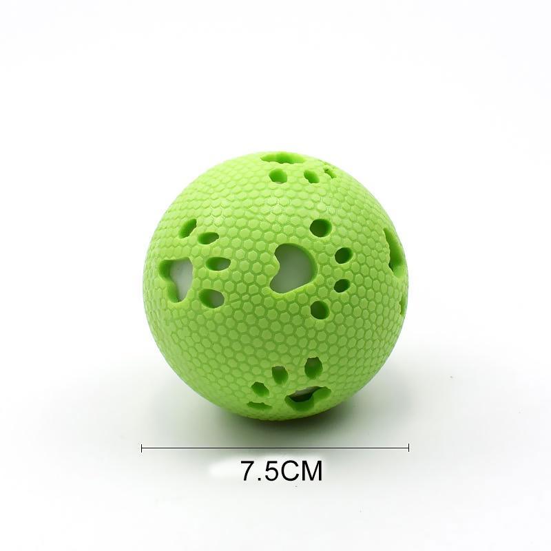 Pet Rubber Ball Durable Interactive Dog Training Toy