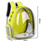 Pet Bag Breathable Portable Outdoor Travel Backpack Transparent Space