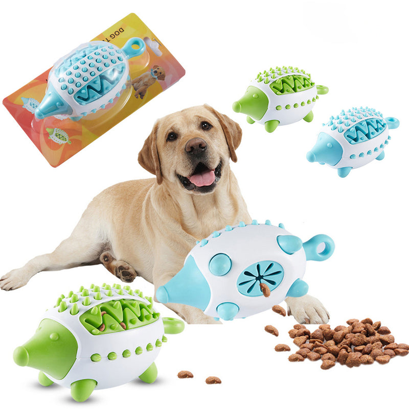 Toothbrush teether for dogs with snack holder