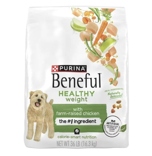 Purina Beneful Chicken Flavor Dry Food, 36 lb Bag