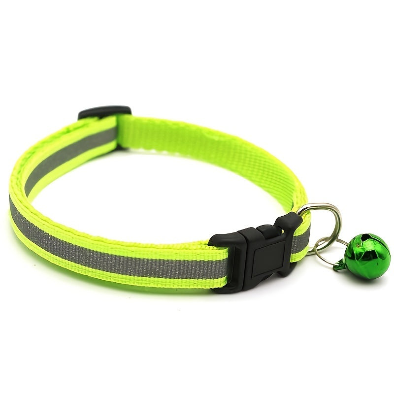 Adjustable nylon collar for dogs and cats