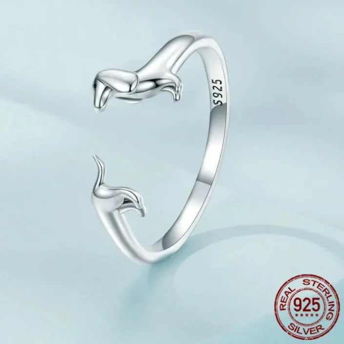 Paws & Hearts Silver Rings