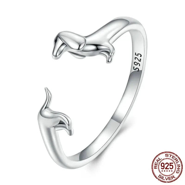 Paws & Hearts Silver Rings